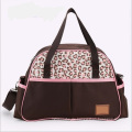 Baby-Windel-Tasche mit rosa Leopard-Druck